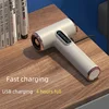 Portable Wireless Hair Dryer USB Charging Display Screen Hair Dryers for Dormitory/Travel Strong Wind Low Noise 3 Gears 1