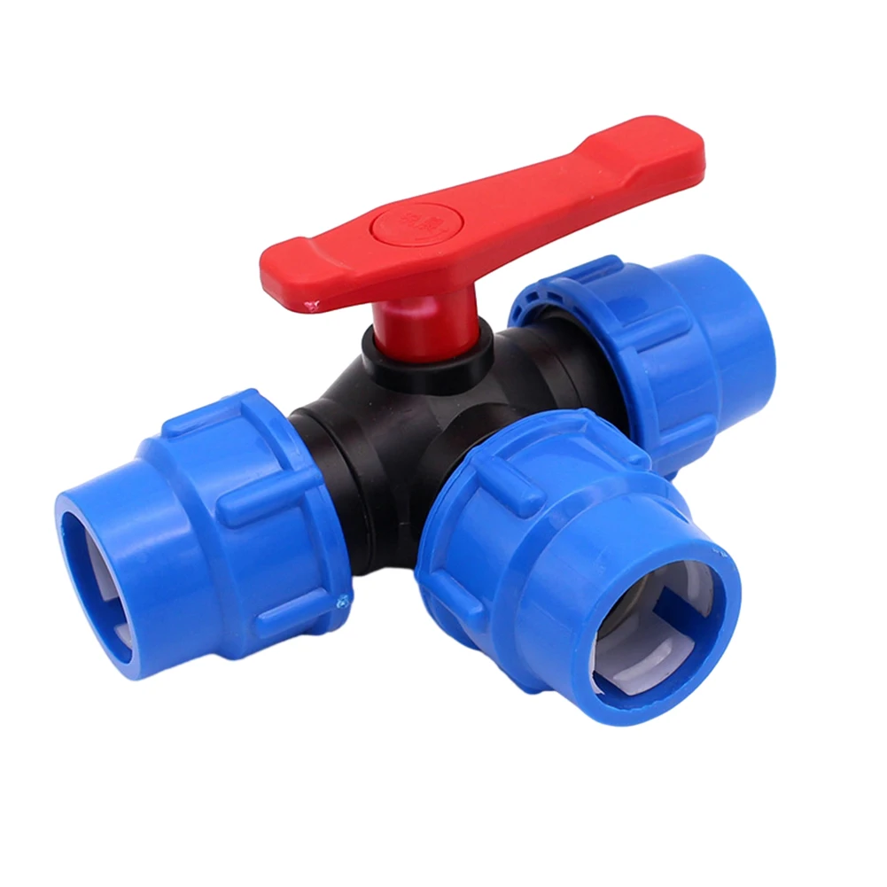 

Brand New High Quality Practical Ball Valve Accessories PE PE Pipe Valve Ball Valve Valve 1Pcs 20/25/32/40/50mm