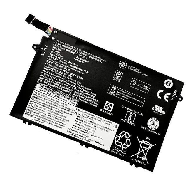 L17L3P51 Replacement Battery For Lenovo ThinkPad E480/E490/E580/E590/E595 Series - 45Wh, 11.1V