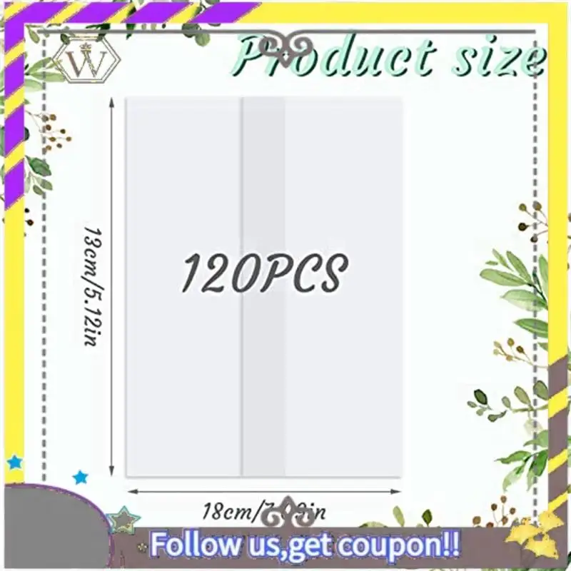 새로운 120 Pcs Vellum Paper Pre-Folded 웨딩 초대장 종이 반투명 Vellum 봉투 5X7 인치