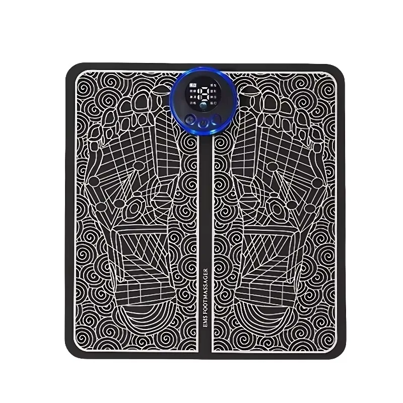 Elektrikli Ayak Masajı Katlanabilir Taşınabilir Hızlı USB Şarj EMS Masajı Kan Dolaşımını Artırın Ağrıyan Ayakları Rahatlatmak Bacak Relax