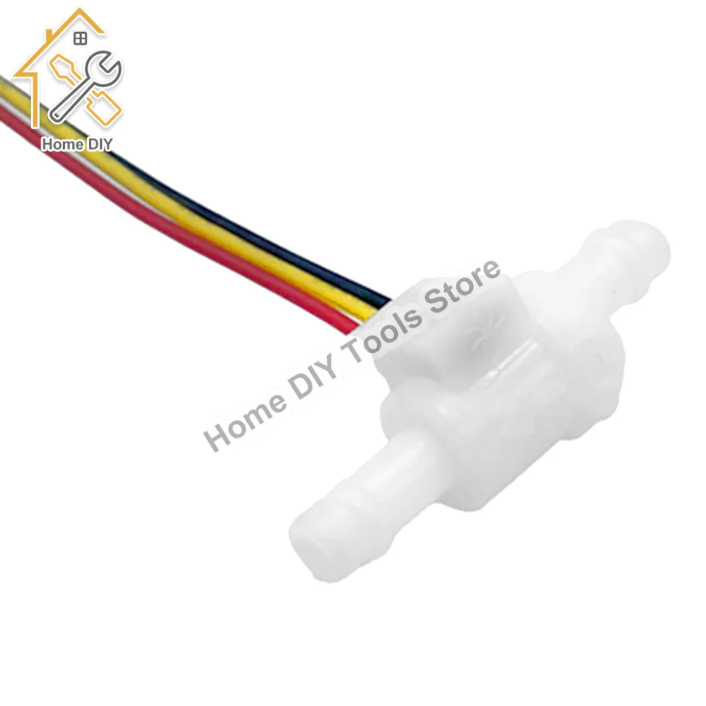 Water Flow Sensor 0.05-1.5L/min Mini Hall Effect Liquid Flowmeter Fluidmeter Counter Coffee Machine