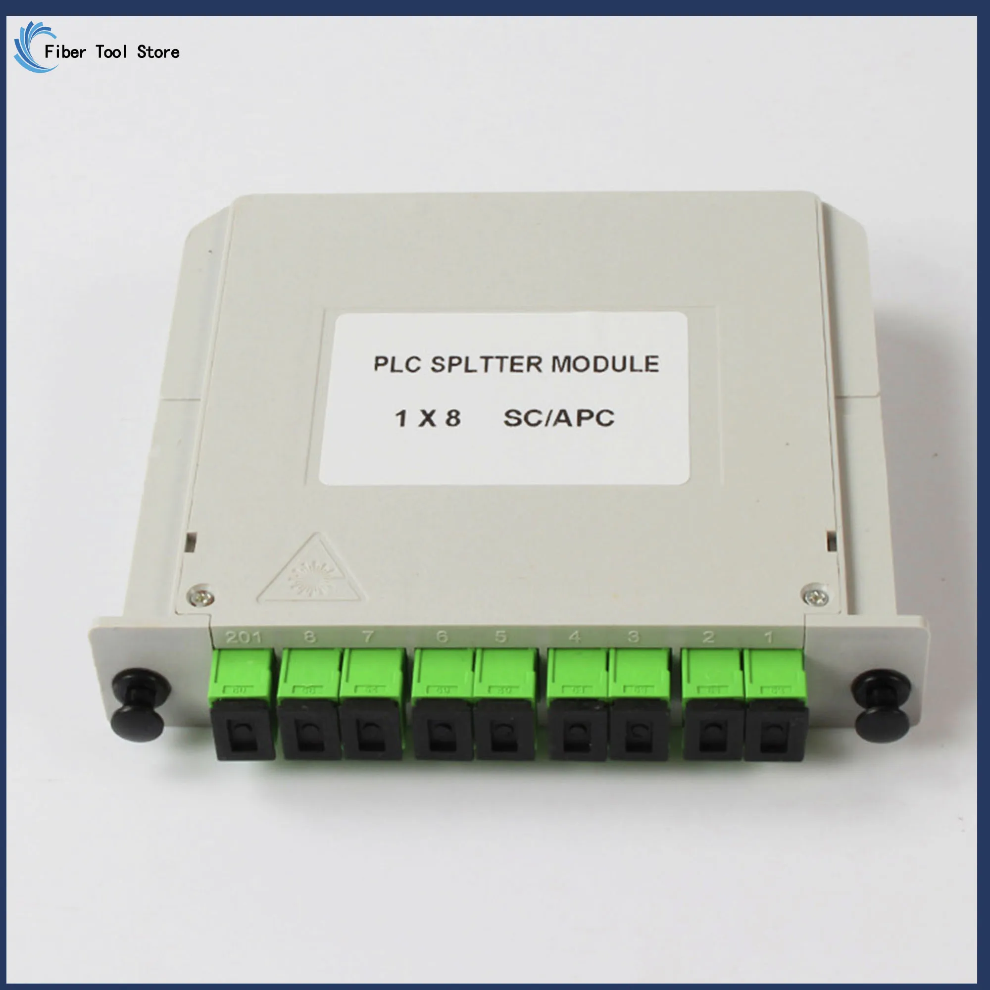 Optic Fiber Splitter Box 1X8 PLC FTTH SC APC 1x8 Cassette Connector Insertion Type  Fiber Optical PLC Splitter Free Shipping
