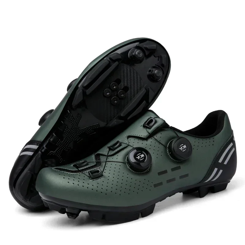 Cycling Sneaker Mtb Pedal Bicycle Shoes Flat Mountain Cycling Shoes Cleat Rb Speed Footwear Man Women Selflocking cycling shoes