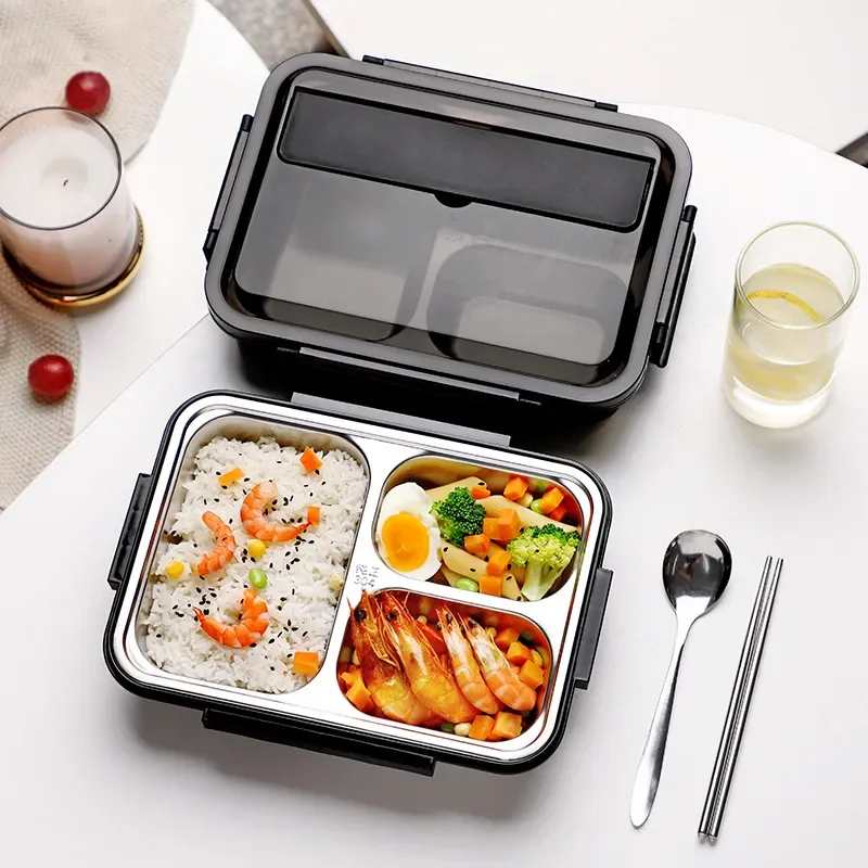 

Lunch Box Lunch Box for Office Workers with Large Capacity Insulated 304 Stainless Steel Lunch Box Outdoor