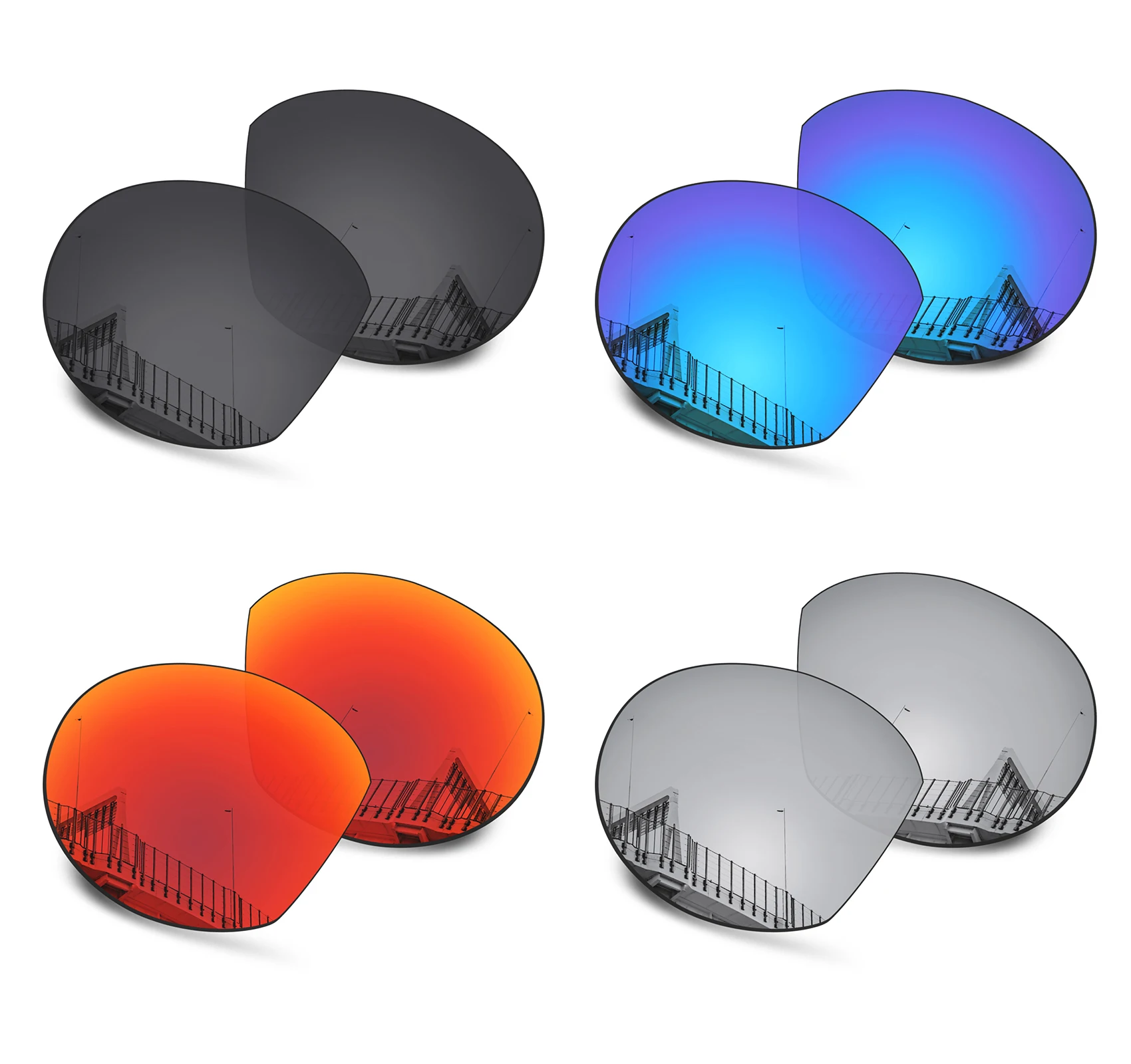 Oakley HSTN OO9464 50mm 선글라스용 DROGO 편광 교체 렌즈 - 다양한 선택