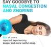 40 Pairs Magnetic Nasal Strips Nasal Breathing Dilators Kits Increase Air Intake Improve Sleeping Reduce Snoring for Nighttime 5