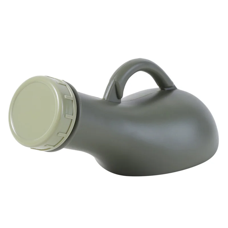 Portable Urinals For Men With Lid Travel Toilet Reusable 1000ml Male Urinal Pee Bottles Mens Potty For Elderly Driving Car male urinal