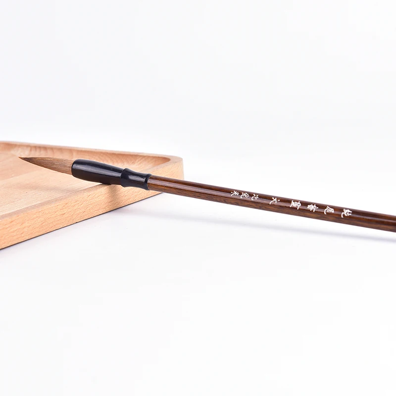 Wolf Hair Calligraphy Brush, Chinese Writing Brush for Artist Drawing & Painting
