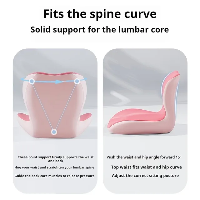 Coussin orthopédique en mousse à mémoire de forme en forme de "L", confortable, Design ergonomique, oreiller Coccyx pour dossier, siège de voiture, chaise de bureau, soulagement de la douleur 4
