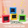 Cartoon Mini Coin Box Toy for Boys Girls Creative Secure Case Piggy Bank Children Gift Passward Deposit Box Educational Toys 2