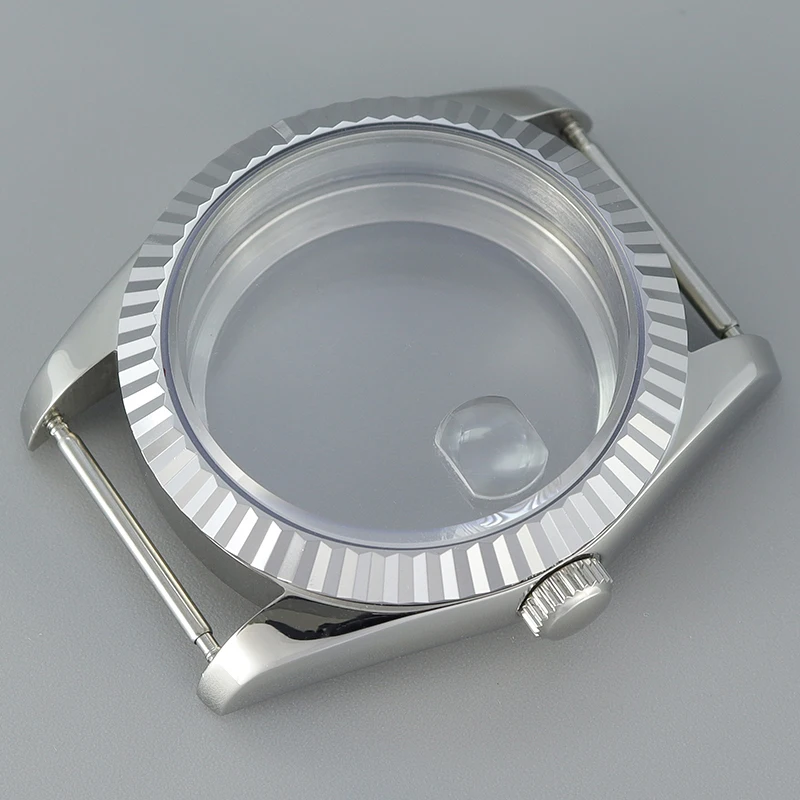 Elegant 36mm/39mm Sapphire Glass Waterproof Watch Case for Custom Mods – Women's Edition