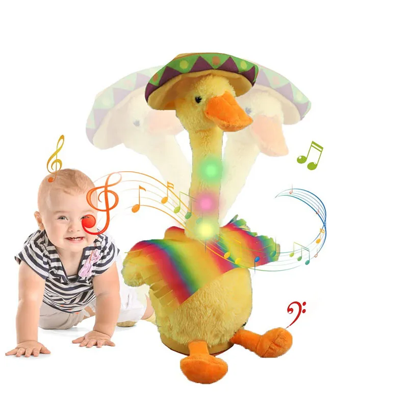 animais falantes dançando  Canto eletrônico dança imitando pelúcia animal  em pote,pelúcia que fala e canta imitando animais para meninas, bebês,  bebês, Linshesf : : Brinquedos e Jogos