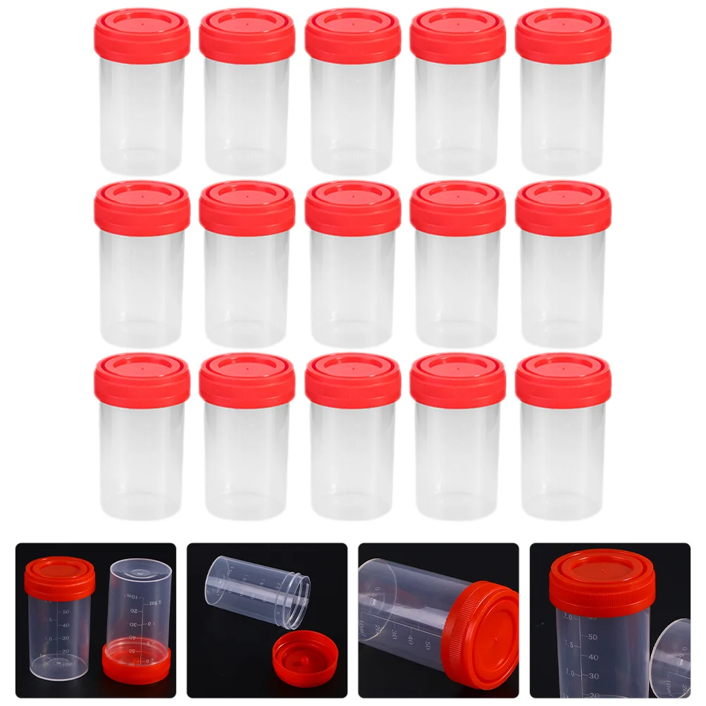 

Urine Cups Testing Storage Containers Urine Sample Containers Leak Proof Pee Specimen Plastic Cups Urine Sample Jars