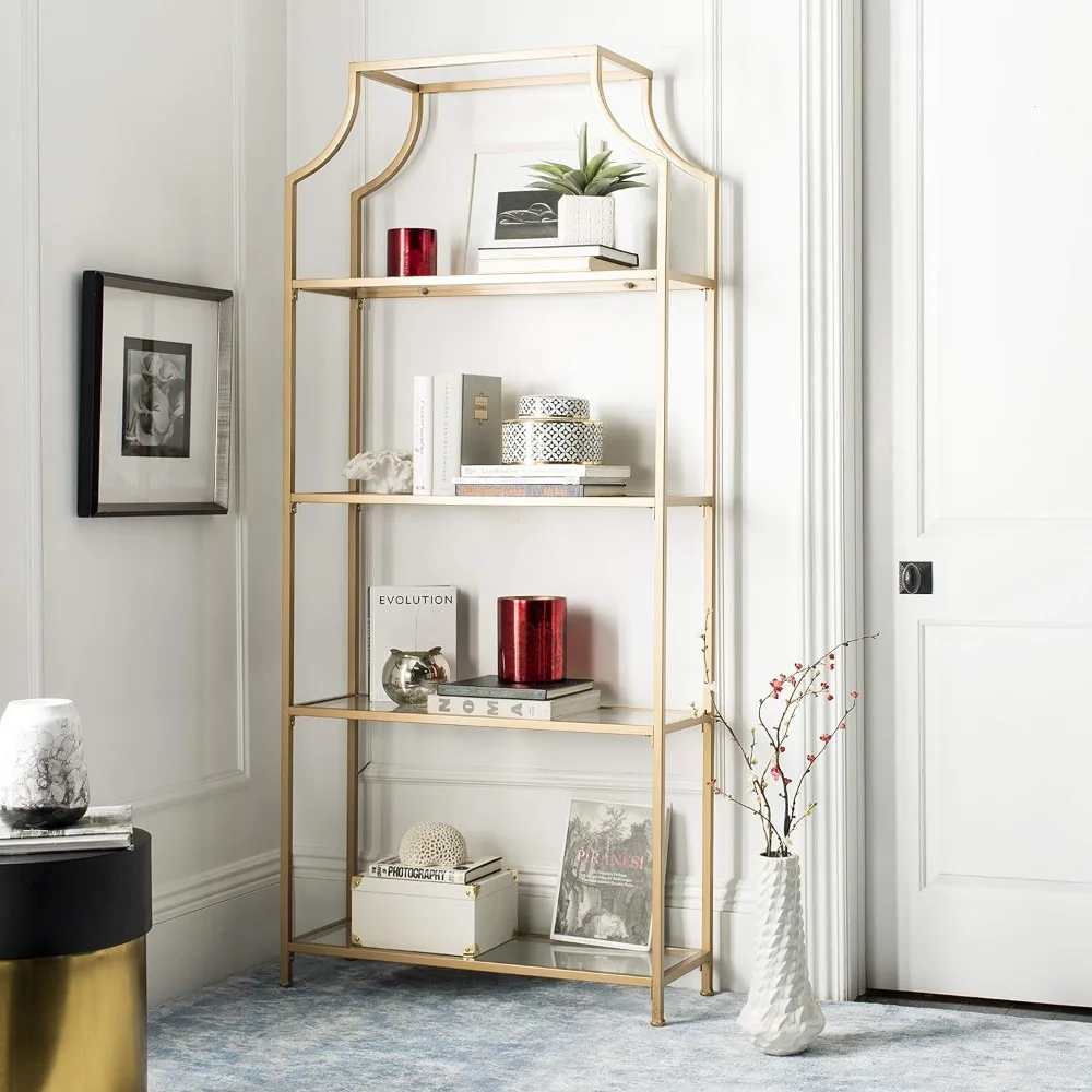 

Home Collection Slater 4 Tier Etagere, Gold