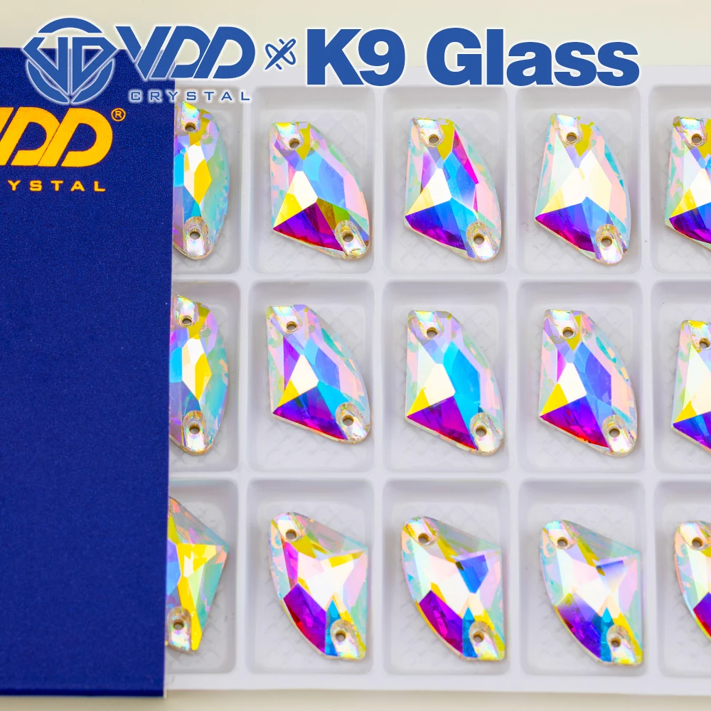 VDD Galactic Mehrere Farben Top Qualität K9 Glas Strasssteine zum Aufnähen Kristall FlatBack Nähsteine für Bekleidungszubehör – Detail 5