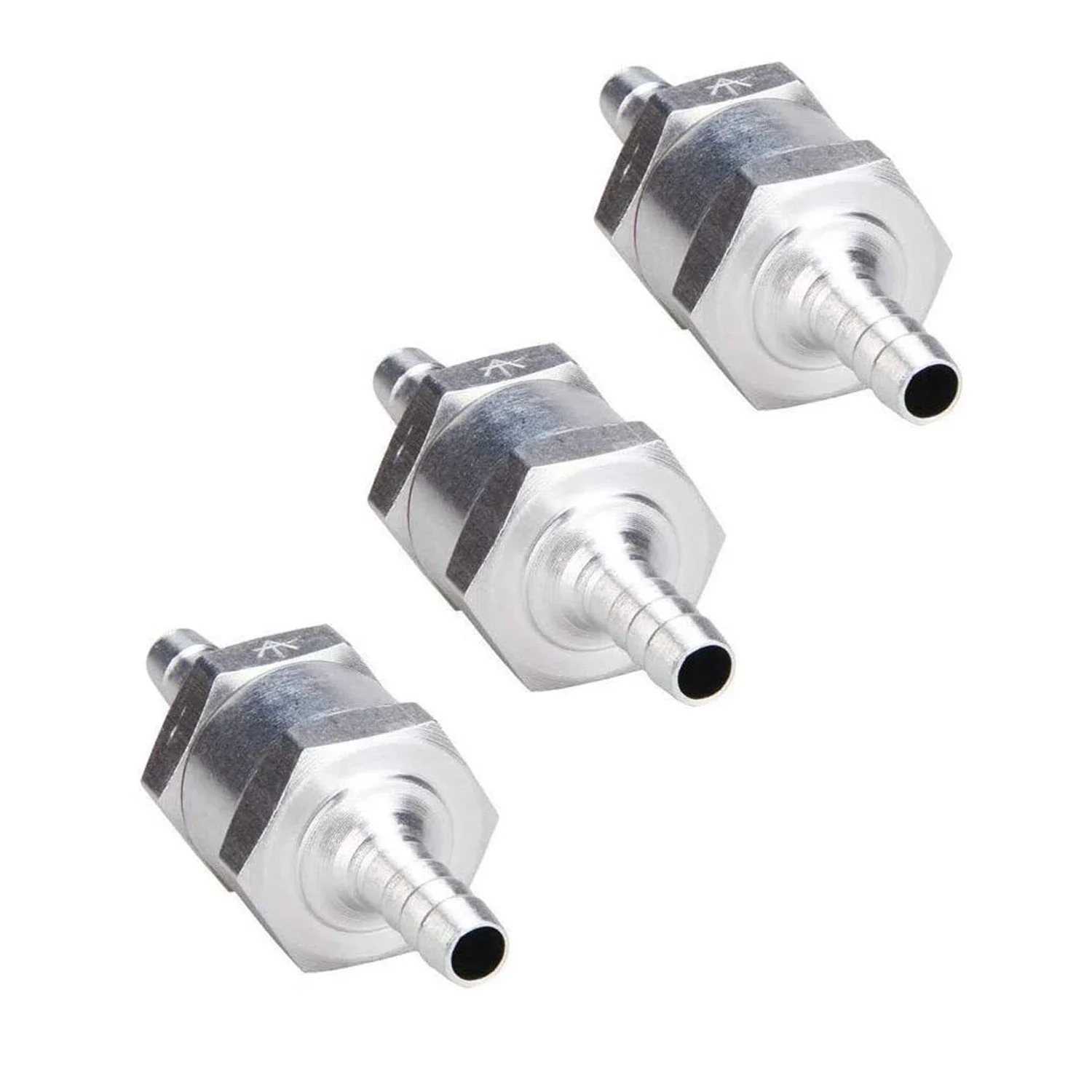 Car Motorcycles Ships Fuel Non Return One Way Check Valve 6/8/10/12 mm Aluminium Alloy one-way valve oil circuit check valve