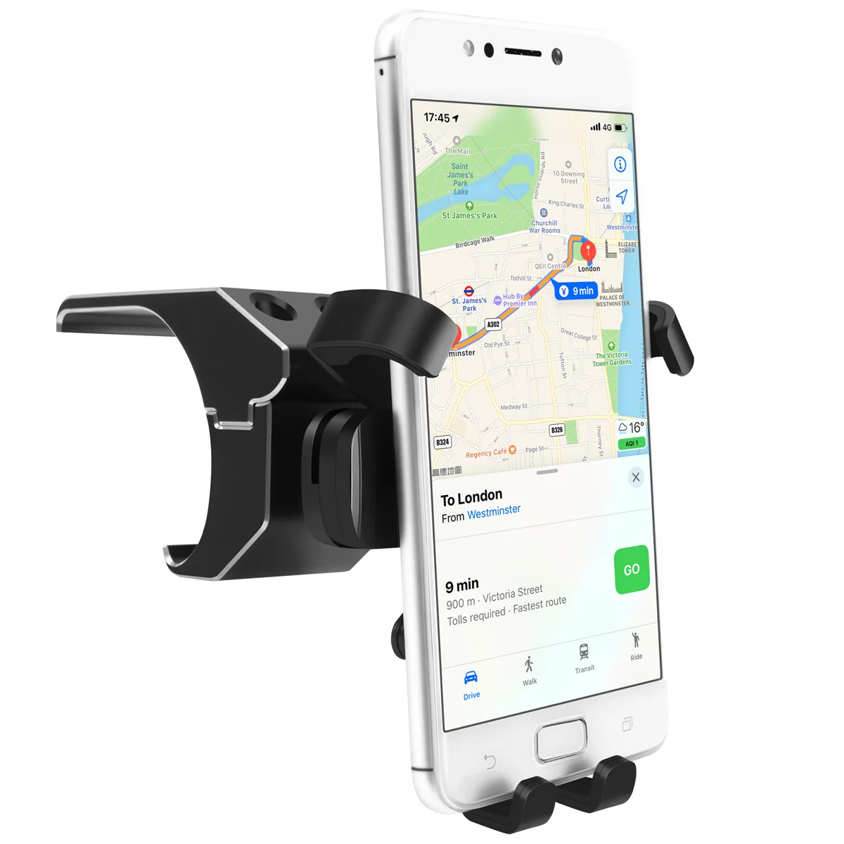 

Dashboard Side Phone Holder Mount Aluminum Alloy for Land Rover Defender 90 110 2020 2021 2022 Car Accessories