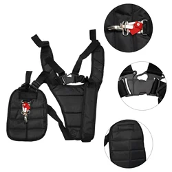 Ergonomic Double Shoulder Strap Harness (Black)