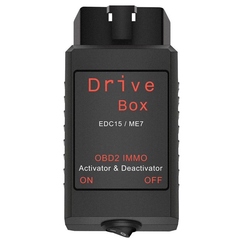 

Drive Box EDC15/ME7 OBD2 IMMO Deactivator Activat OBD2 Drive Box IMMO Deactivator Activator Car Accessories