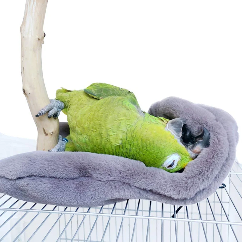Title 4, Birds Nest Winter Warm Comfort Corner Parrot B...