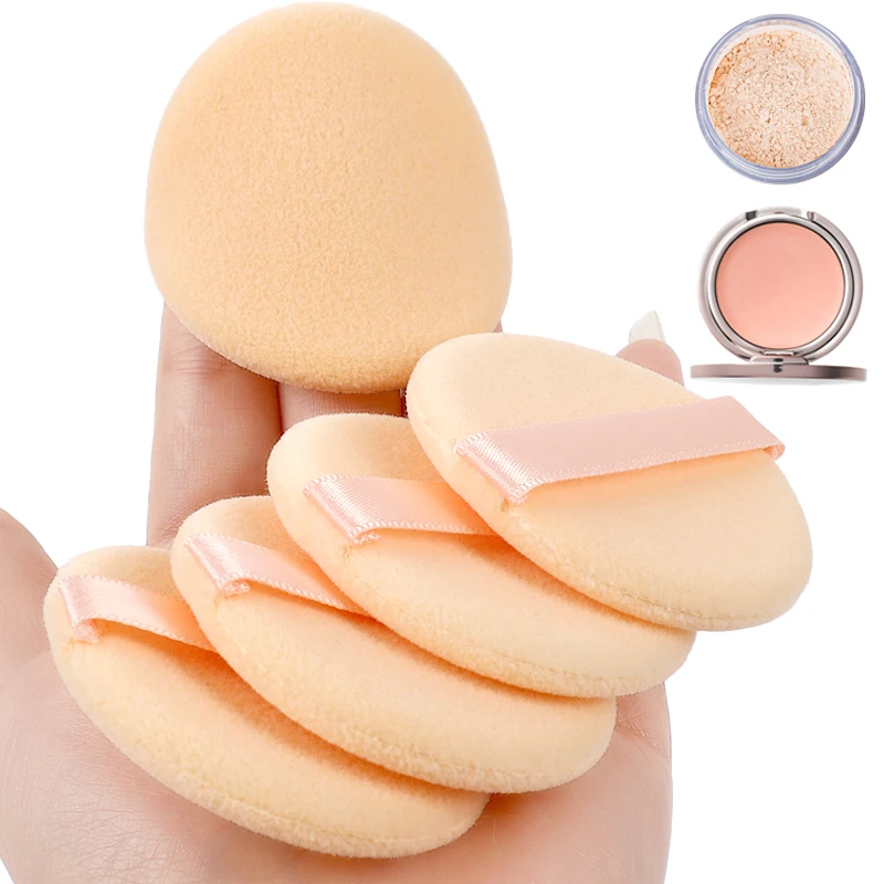 

Make Up Puff Rounded Shape Face Body Powder Puff Cosmetic Puff Makeup Portable Soft Foundation BB Craem Make Up Spong 5/10pcs