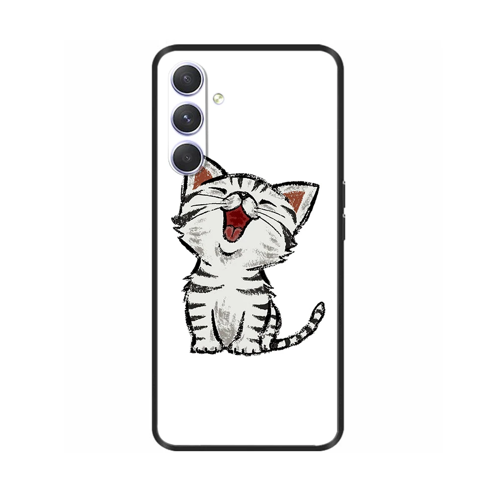 Colorful Cartoon Silicone Shockproof Phone Case - Soft TPU Back Cover