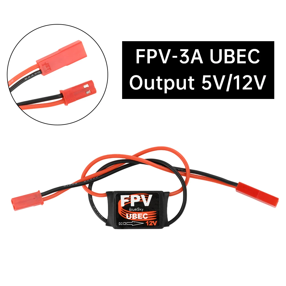 Mini UBEC 3A 5V/12V BEC pour Drone RC FPV Cardan