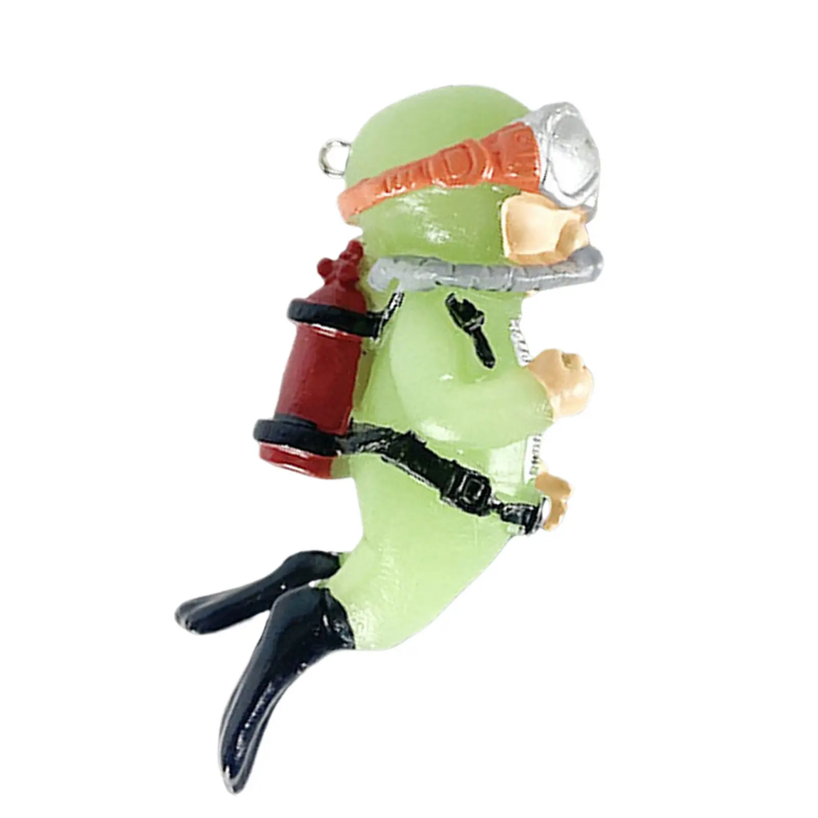 Diver Fish Tank Decoration Floating Device Fish Tank Accessories Blue Fat Diver For All Kinds Of Large Or Small Fish Tanks