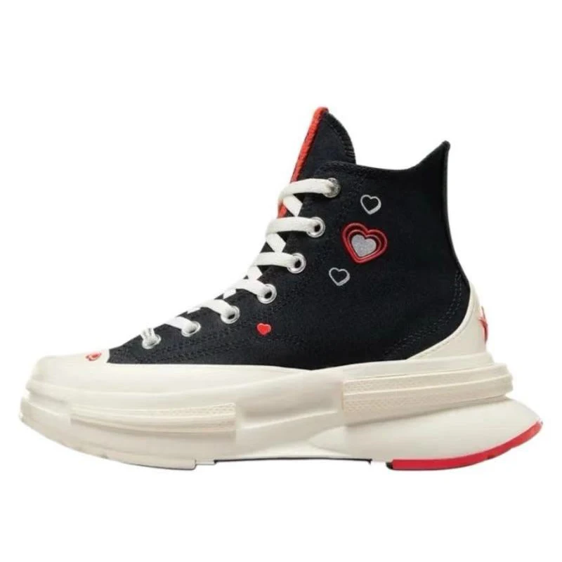 thumbnail image 1 of Zapatillas de lona Converse Run Star Legacy cómodas, versátiles, antideslizantes, resistentes al desgaste y ligeras de caña alta para hombre y mujer, 1 of 5