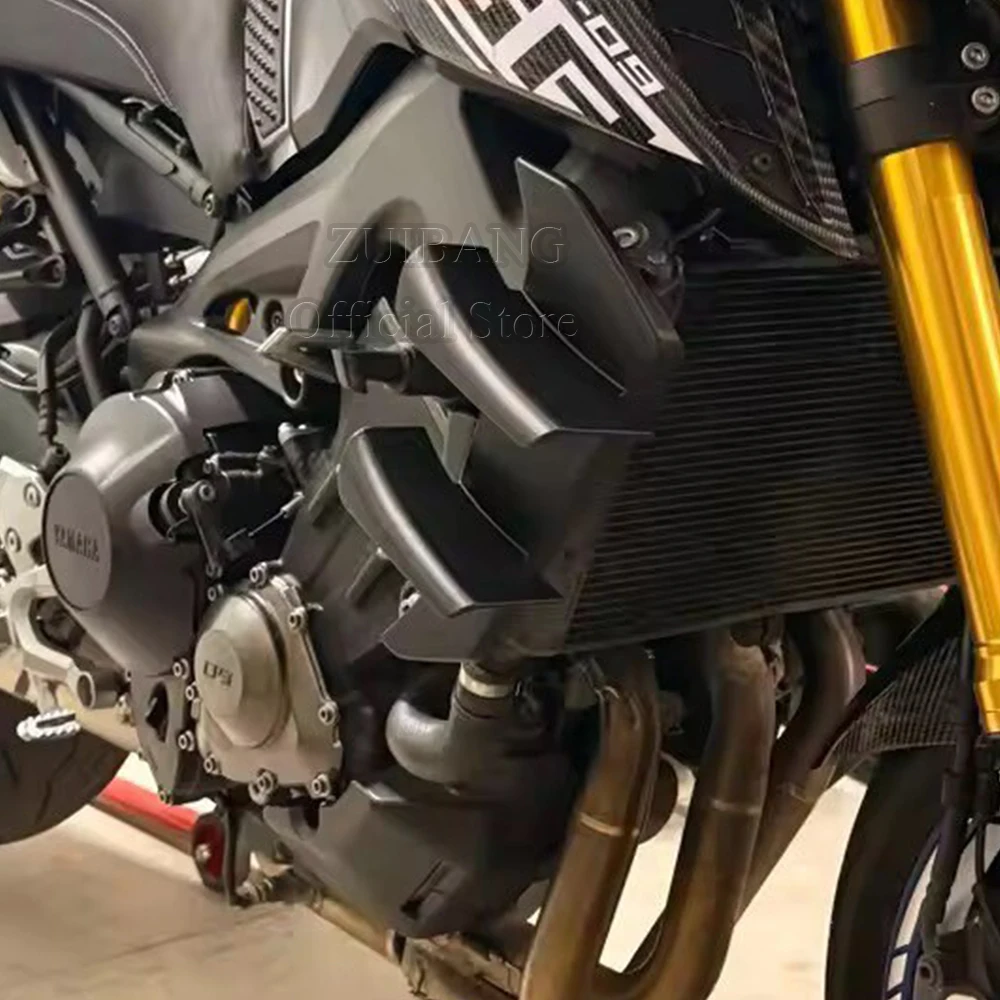 YAMAHA MT-09/SP 2017 2018 2019 2020 윙 사이드 스포일러 프론트 스포일러 MT09 프론트 스포일러 하부 스포일러 플랭크