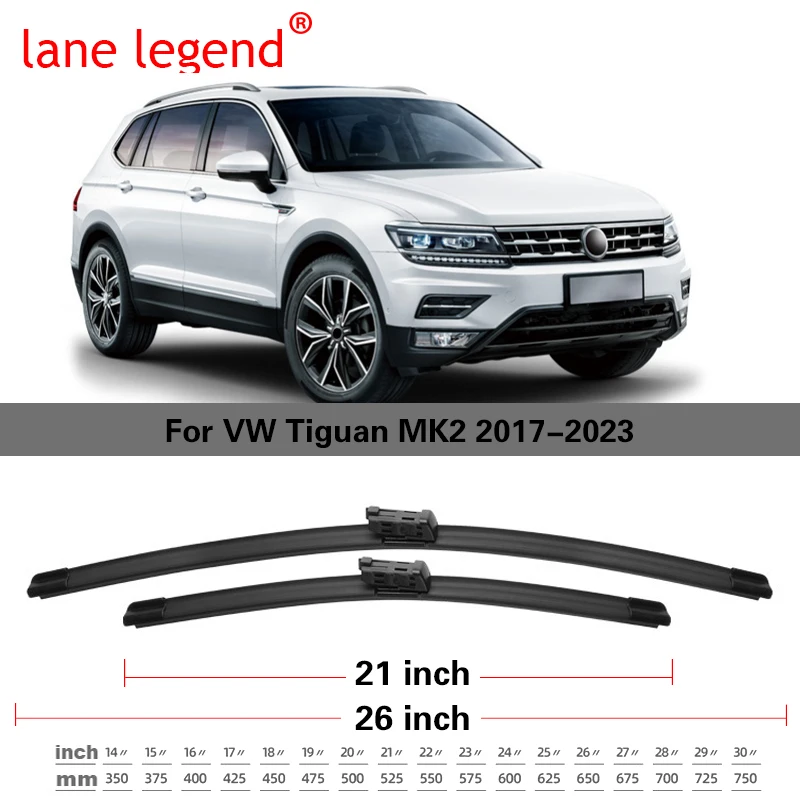 Dla VW Volkswagen Tiguan MK2 2017-2023 26 