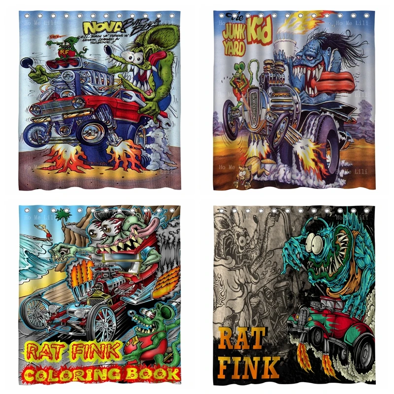 The Junk Yard Kid Cartoon Monster Rat Fink Ed Big Daddy Roth