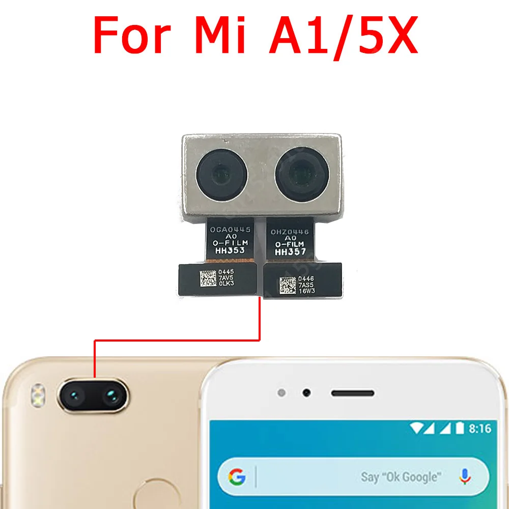 Rear Camera Module Flex Replacement for Smartphones - Backside View
