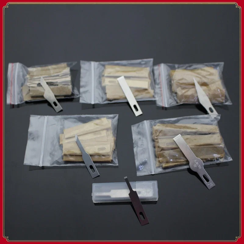 

10PCS/box BSD Stainless Steel Blade For Art Engraving And Cutting Film And For Mobile Phone And Glue Removal Repair Tools