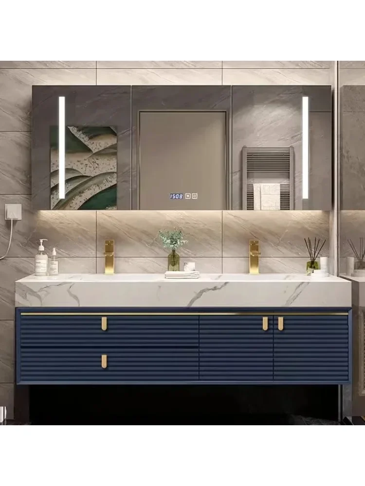 Cabinets Nordic Wall-mounted Design Smart Mirror Cabinets Fashion Furniture Arredo Bagno FYBC