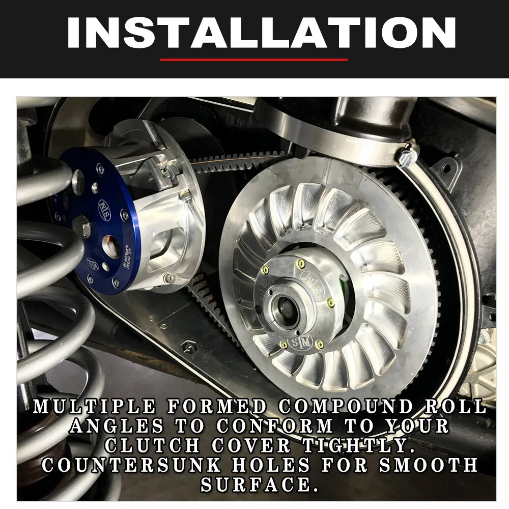 For 17-24 Can Am Maverick X3 Clutch Drive Belt Inner Cover Shield - Foto 7