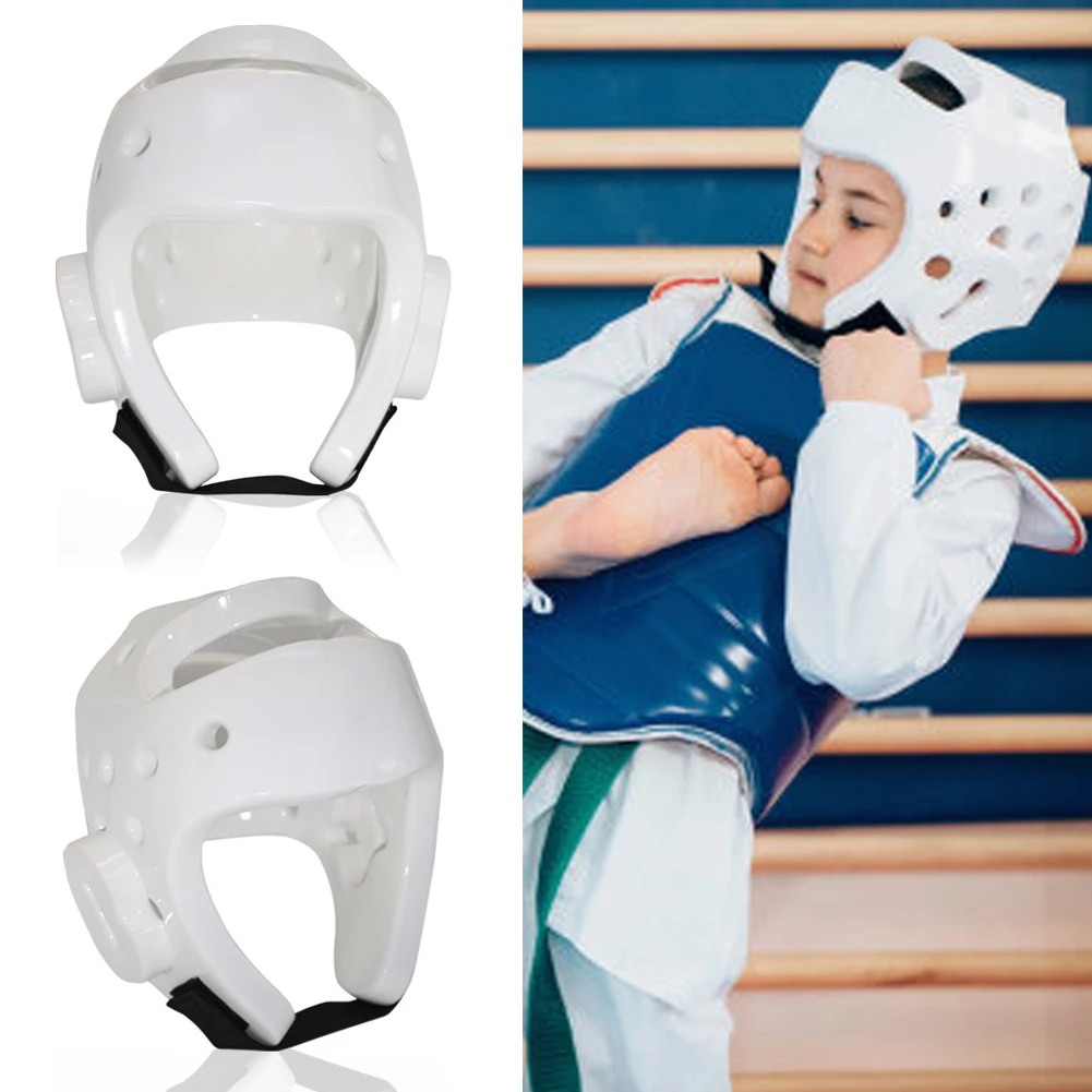 Professional Taekwondo Head Protector MMA Helmet Muay Thai Boxing Taekwondo Helmet Karate Guard Head WTF Kickboxing
