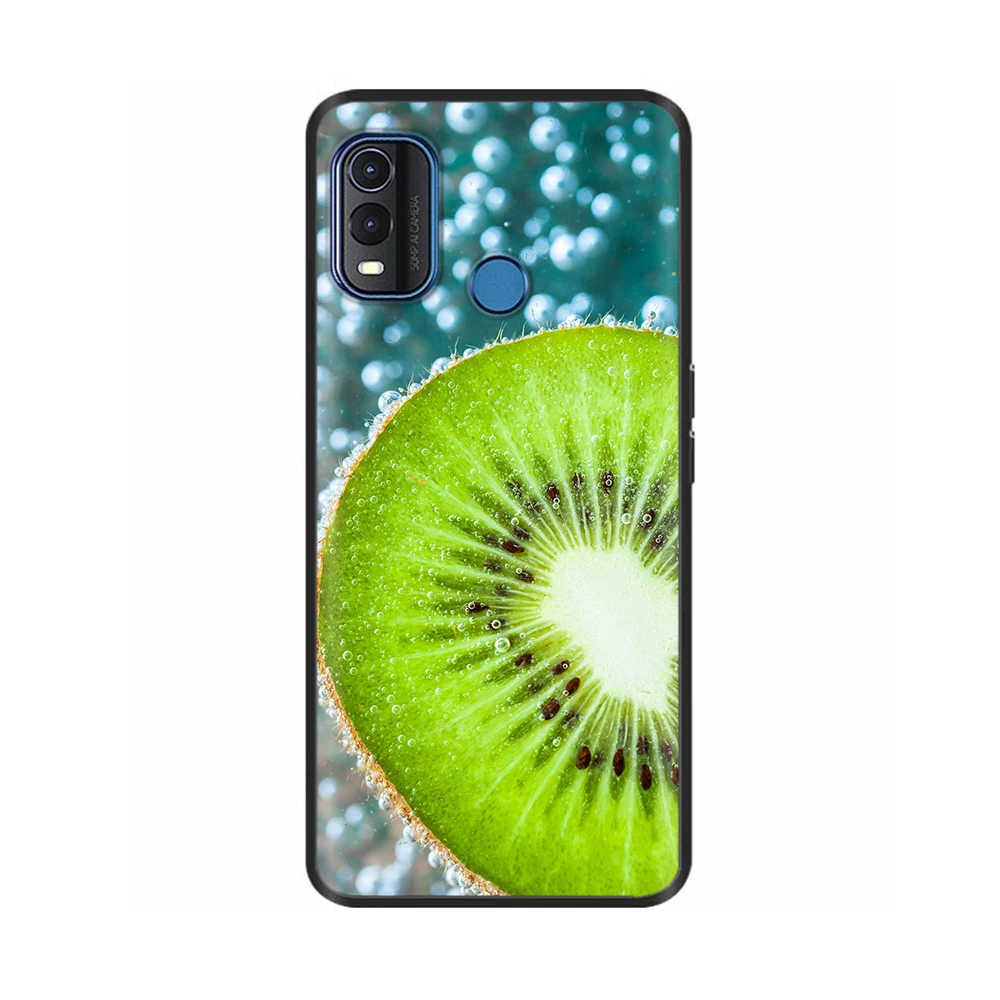 Chic Heart Flower Soft Silicone Phone Case - Black TPU Protective Bumper Cover