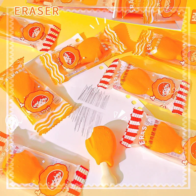 Pencil Eraser Kawaii Stationery Aesthetic Supplies Back to School Accessories