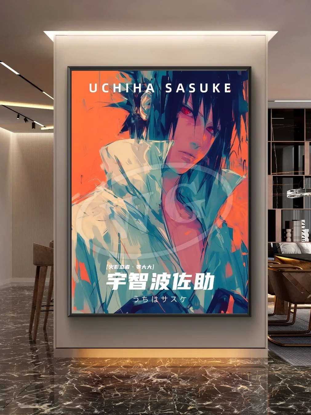 Naruto HD Anime Character Canvas Art for Modern Home Decor Aesthetic Gift