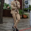 Costume Homme 2024 Fashion Men Wedding Suits Groom Tuxedos 2 Pieces (Jacket +Pants) Business Blazers Slim Fit Plus Size 6
