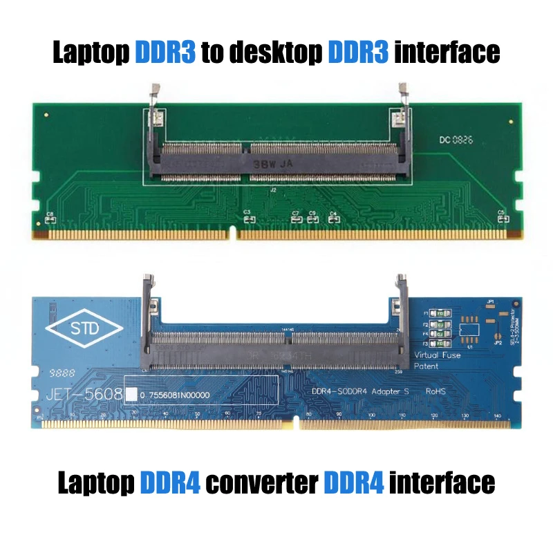 

Адаптер памяти DDR3 DDR4 DDR5 для ноутбуков и настольных компьютеров