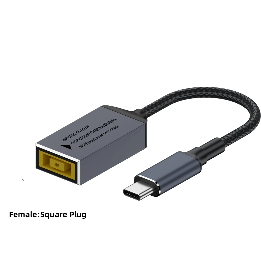 ตัวเลือกสินค้า สายชาร์จ USB-C PD เร็ว 100W สำหรับแล็ปท็อป