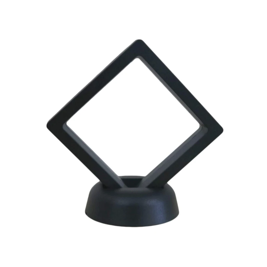 30Pcs 3D 플로팅 코인 디스플레이 프레임 스탠드 Jewerly 링 귀걸이 메달리온 챌린지 코인 메달 홀더에 대한 재사용 가능한 스토리지 박스