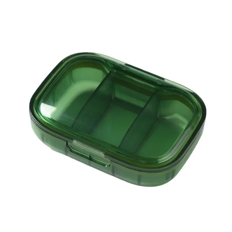 Compact Portable Pill Organizer and Storage Box