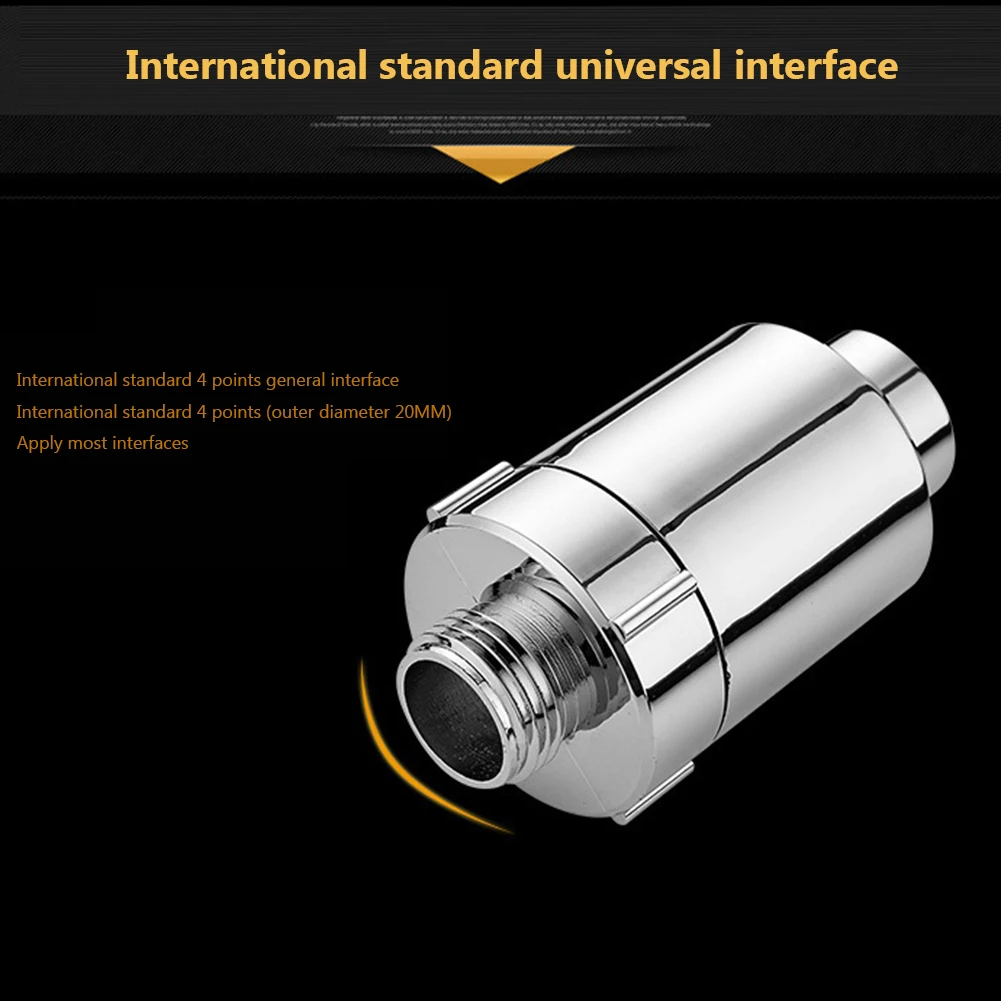 Activated Carbon Faucet Purification Strainer Easy Installation Water Filtration Purifier Remove Impurities Bathroom Accessories