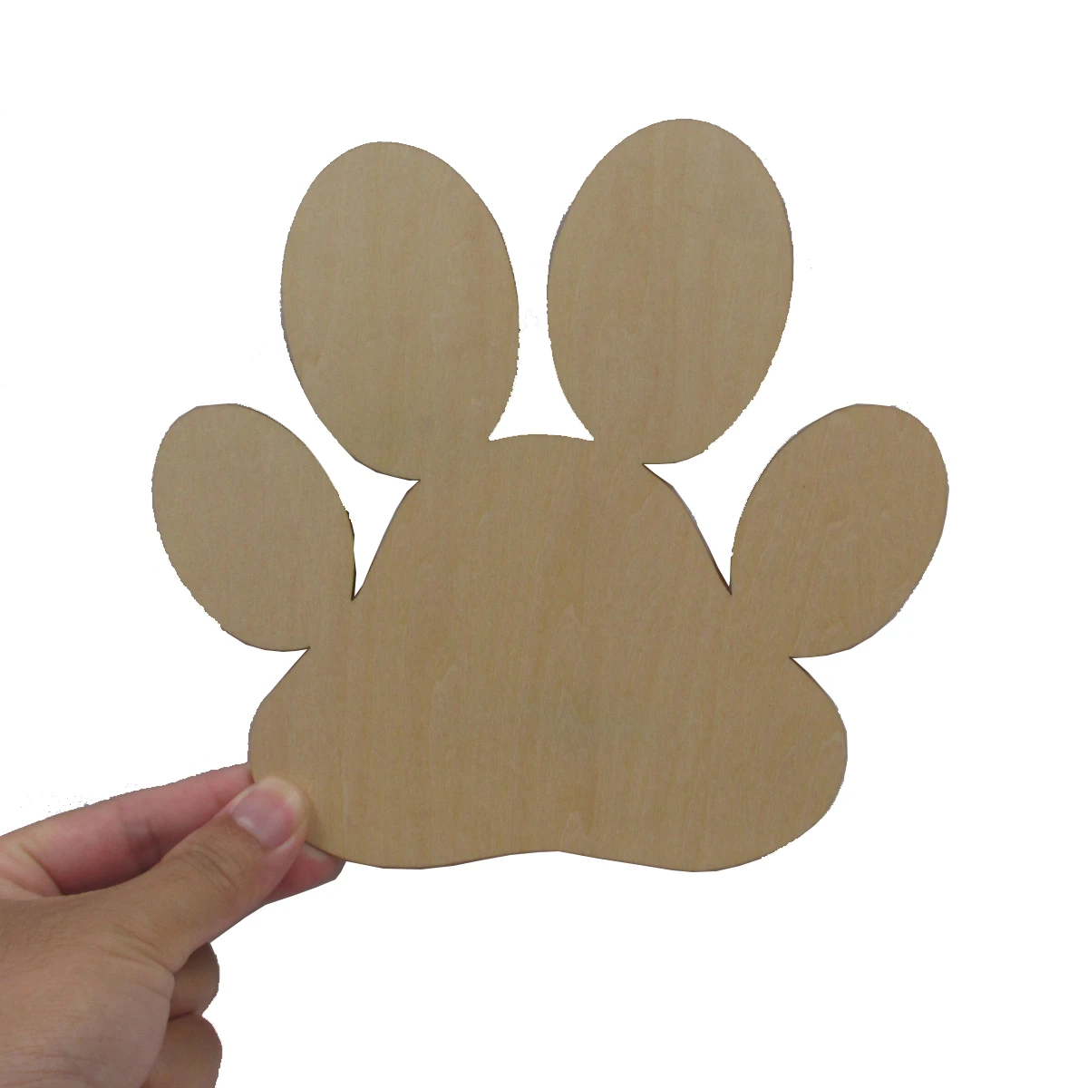 Dog Paw Print Wood Cutout Shape Multiple Sizes Unfinished Blank Animal Dog  Paw Wooden Cutout Shapes Laser Cut Diy Craft - Wood Diy Crafts - AliExpress