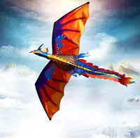 New High Quality Classical Dragon Kite 140cm x 120cm Single Line With Tail With Handle and String  Good Flying Kites From Hengda 2