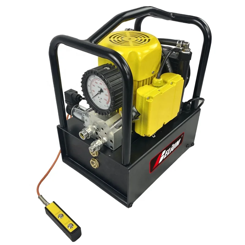Bhe4tw 700 Bar /10000 Psi High Flow Electric Pump For Hydraulic Torque